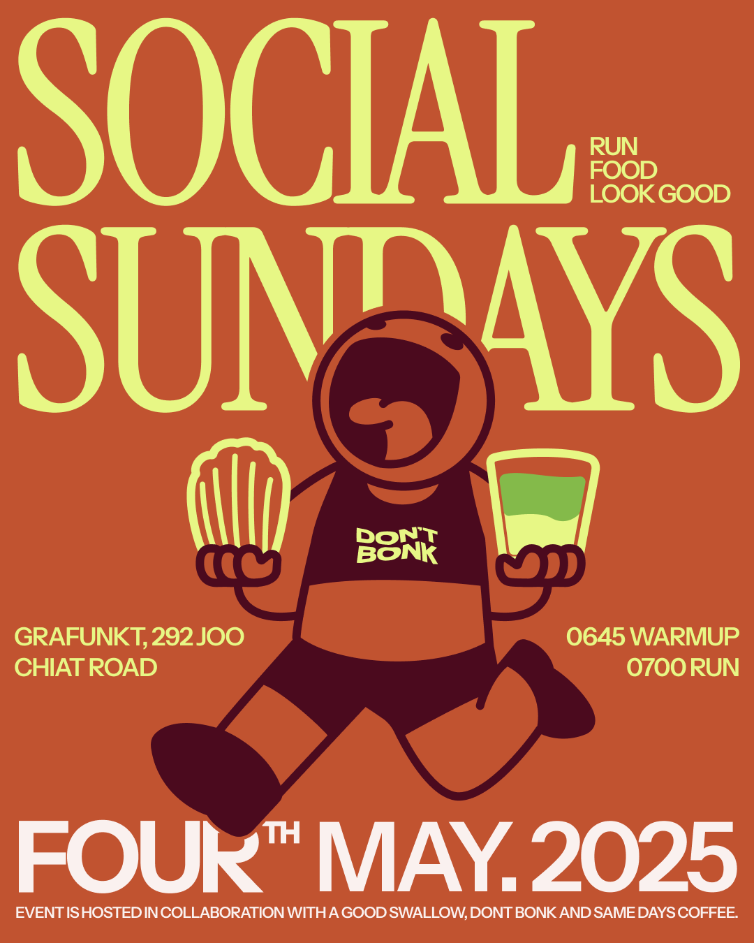 4 May 2025: Social Sundays with A Good Swallow